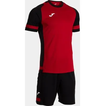Chlapecké tričko Pánská/Chlapecká sportovní souprava JOMA LIDER SET RED BLACK Velikost: M, Barva: RED-BLACK