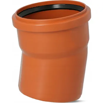 Kanalizační potrubí Kanalizační koleno 110 mm 15° PVC PP Kolínko Spojka Redukce Trubky J7-P