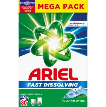 Prací prášek Ariel Prací prášek Fast Dissolving Mountain Spring 4,4 kg