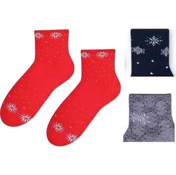 Hrubé ponožky Silver Snow - 38-40 / tmavě modrá