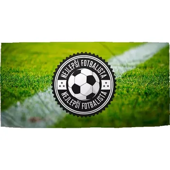 Osuška Sablio Ručník Nejlepší fotbalista - 30x50 cm