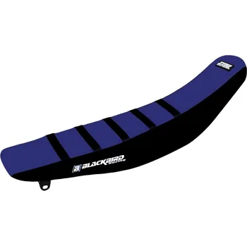 Moto sedlo BLACKBIRD POTAH SEDADLA YAMAHA YZ 125/250 '02-'21 ZEBRA COLOR BLACK BLUE