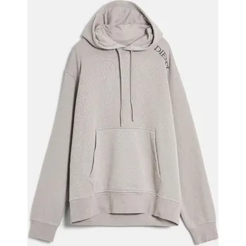 Pánská mikina MIKINA DIESEL S-MACS-HOOD-T2 SWEAT-SHIRT GREY