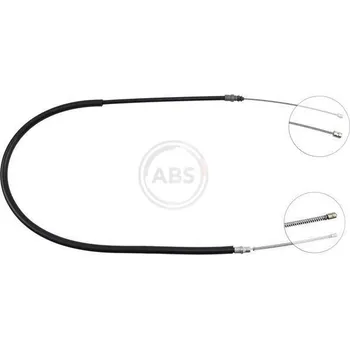 Lanko parkovací brzdy Tažné lanko, parkovací brzda A.B.S. K11166