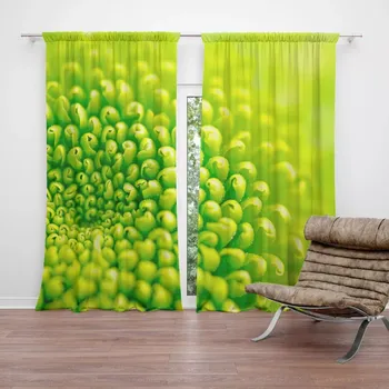 Závěs Sablio Závěs Detail květiny: 2ks 140x250cm