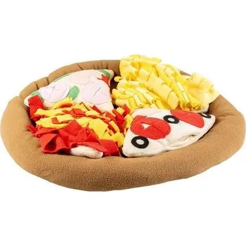 Hračka pro psa LAROY Group Čmuchací dečka Pizza 50x50cm Duvo+