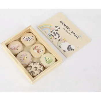 Pexeso Elis design Dřevěné pexeso - Zvířátka