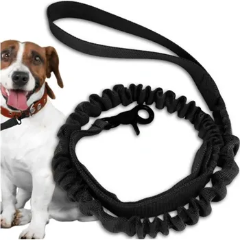 Vodítko pro psa Silné taktické vodítko pro psy - Černá