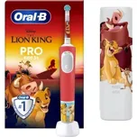 Oral-B Pro Kids Lví Král elektrický zubní kartáček s designem