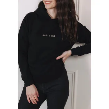Dámská mikina Mikina Iff Black Kafe A Klid, L