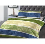 Faro Francouzské RC saténové povlečení Rosa zelené 220x200/70x80cm