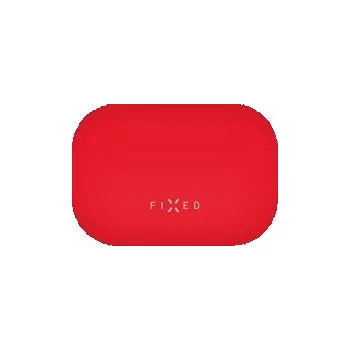 Pouzdro na mobilní telefon Ultratenké silikonové pouzdro FIXED Silky pro Apple AirPods Pro 3, červená