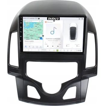 Autorádio DUDUAUTO AUTORÁDIO S NAVIGACÍ HYUNDAI I30 2007-2011 ANDROID DUDU3 QLED 4/64GB