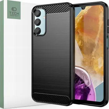 Pouzdro na mobilní telefon Zadní Kryt Tech-protect pro Samsung Galaxy M15, černý