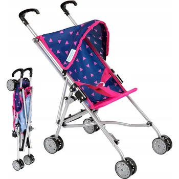 Kočárek pro panenku Kočárek pro panenky, golfové hole Kinderplay KP0290