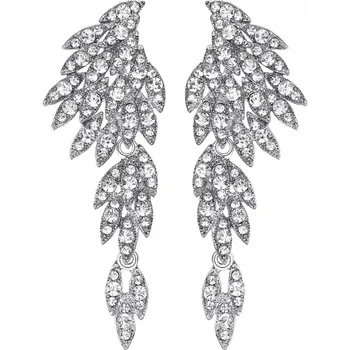 Náušnice Stříbrné náušnice křídla náušnice na ucho svatební BOHO