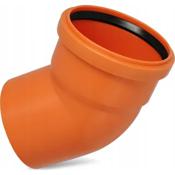 Kanalizační potrubí Kanalizační koleno 110 mm 45° PVC PP Kolínko Spojka Redukce Trubky J7-P