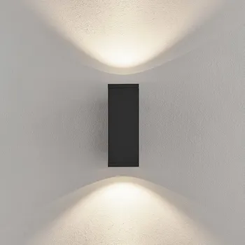 Venkovní osvětlení Deko-Light LED venkovní nástěnné svítidlo ShoreLine Pro Square up/down, tmavě šedá LED 7,5 W celkem - Doprava zdarma