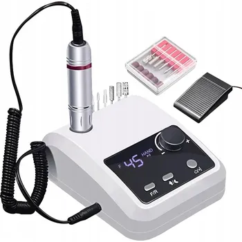 BRUSKA NA NEHTY Pro Manicure a Pedikúru PROFESIONÁLNÍ, Ovládání nohou