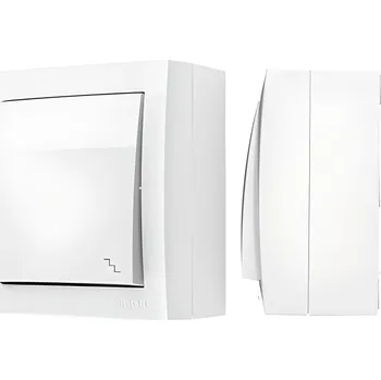 vypínač Schodišťový spínač IP44 Simon Aquaclick ACW6/11