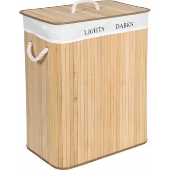 Koš na prádlo Volně stojící koš na prádlo Ecarla 100 l béžový