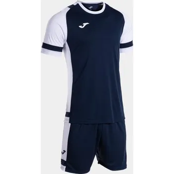 Chlapecké tričko Pánská/Chlapecká sportovní souprava JOMA LIDER SET DARK NAVY WHITE Velikost: M, Barva: NAVY-WHITE