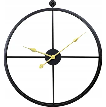 Hodiny Nástěnné hodiny Gockowiak černé, zlaté 56 cm