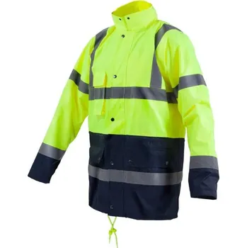 pracovní bunda Zateplená bunda výstražná multifunkční 5v1 XL STALCO S-44182