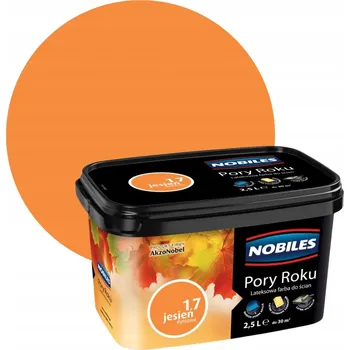 barva na zeď Nobiles Latexová Barva na zeď 2,5 l Podzimní dýňová matná