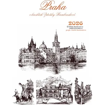 Kalendář Kalendář Praha v kresbách 2026