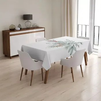 ubrus Sablio Ubrus Zimní kytice - 130x130 cm