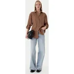 Calvin Klein Jeans Košile LV044E195G Hnědá Regular Fit S