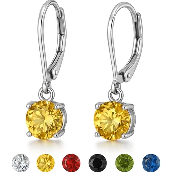 Náušnice Náušnice Swarovski Rivoli - Tmavě modrá