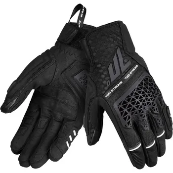 Moto oblečení SEVENTY DEGREES Rukavice na motorku Seventy Degrees SD-N60 Two Stroke černé 2XL