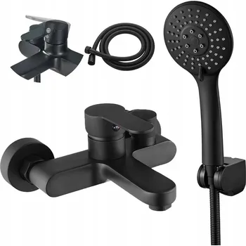 Vodovodní baterie VANOVÁ BATERIE KOUPELNOVÁ S NATRYSKOVOU SADOU BATERIE SE SPRCHOVOU HLAVICÍ