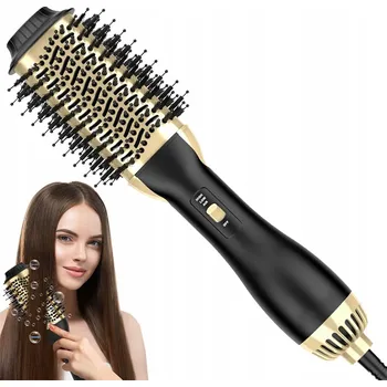 Péče o vlasy KULMOFÉN NA VLASY ŽEHLIČKA NA VLASY KULMA OTOČNÝ 1000W 4V1 VÝKONNÝ