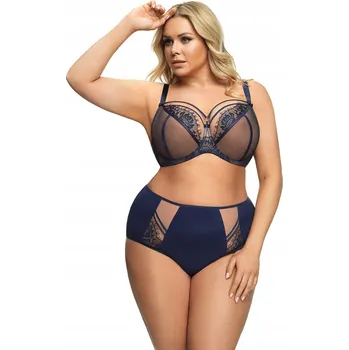 Podprsenka Gorsenia podprsenka nevyztužená modrá velikost 100E