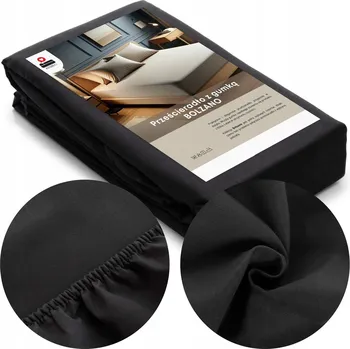 Prostěradlo Prostěradlo s gumou Łóżkoholicy bavlněný satén 160 x 200 cm