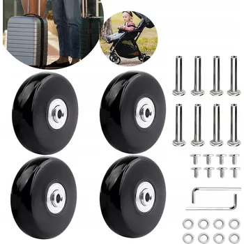 Příslušenství k zavazadlu KOLEČKO KE KUFRU NÁHRADNÍ DÍL BAGAŽ KUFRŮ TAŠEK 4 KS servis oprava za 5 min