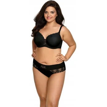 Podprsenka Ava podprsenka s měkkými košíčky černá velikost 80D