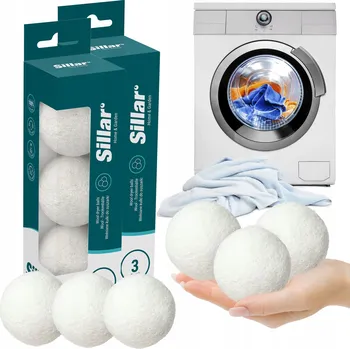 Praní a péče o prádlo Vlněné koule do sušičky prádla pro změkčení prádla - 6 kusů