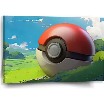 Obraz Sablio Obraz Pokemon ball Krajina - 60x40 cm