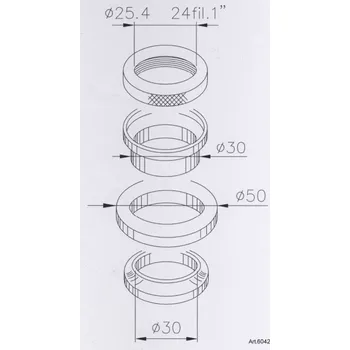 Nářadí na motocykly Ložiska řízení BUZZETTI 6042