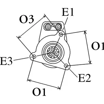 Startér Startér CARGO F 032 114 744