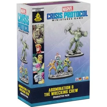 Desková hra Marvel: Crisis Protocol - Abomination & Wrecking Crew Balíček postav Atomic Mass Games