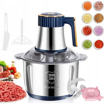 Z NEREZOVÉ OCELI SEKÁČEK POTRAVIN 5 RYCHLOSTÍ 5 L