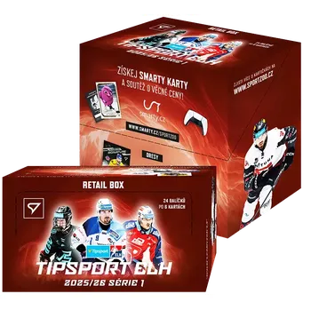 Sběratelská karetní hra Sportzoo Tipsport ELH 2025/26 Série 1 Retail Box