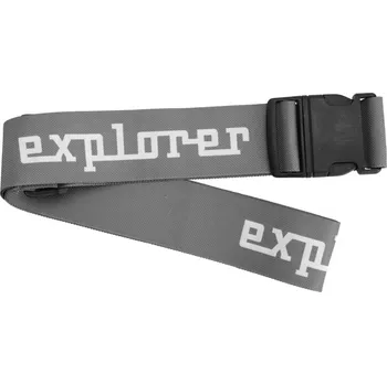 Příslušenství k zavazadlu UNIVERZÁLNÍ ZAJIŠŤOVACÍ POPRUH NA KUFR S PŘEZKOU 180x5CM PROWORLD ŠEDÝ
