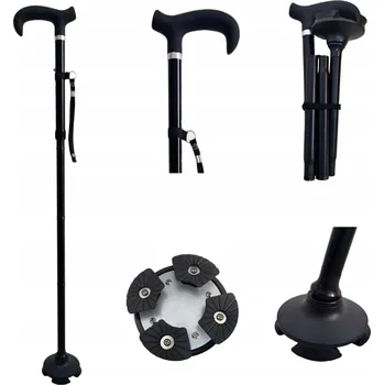 Zabezpečení domácnosti WIELOFUNKCYJNA LASKA S LED SVÍTILNOU, ALARMEM, NASTAVITELNÁ, VYSOUVACÍ PRO DĚDEČKA