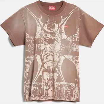 Dámské oblečení TRIČKO DIESEL T-MAREY-R2 TANK TOP BROWN